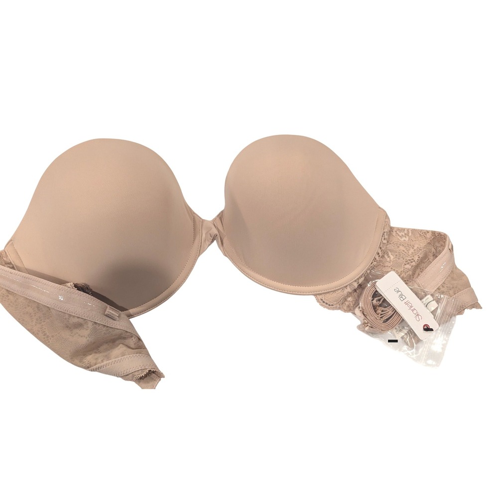 Scarlett Blue Goddess Multiway Strapless Bra‎ Size 38 DD Cashmere NWT